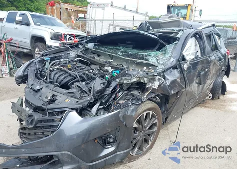 2016 Mazda Cx-5 Grand Touring z USA, uszkodzony, nr VIN JM3KE4DY2G0763768